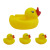 Children 'S Bathroom Bath Squeeze And Sound Water Toys Bath Stacked Duck Vinyl Mother And Child Duck