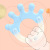 New Silicone Teether Cartoon Teether Children's Hand-Held Teether Soothing Sleep Toy Baby Happy Bite Teether