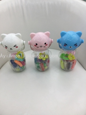 Big Portable Cat DIY Creative 3D Colored Clay Plasticene