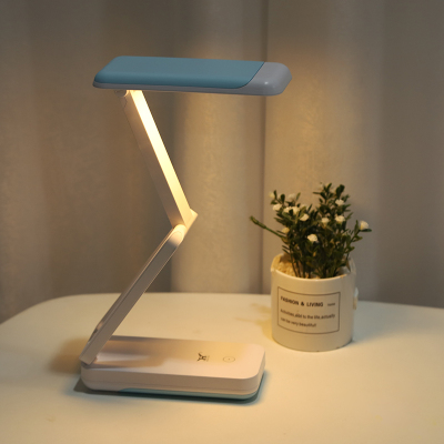 Folding Desk Lamp for School Season Rechargeable Replaceable Battery Student Lighting Good Helper Light and Portable Small