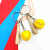 2cm Small Baseball Keychain Genuine Mini Baseball Pendant Special Wholesale Gift European and American BasCustom Factory