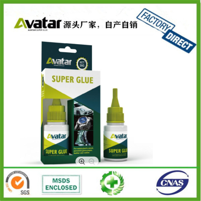 Avatar Super Glue Nipple Bottle Instant 502 Glue 502 Strong Glue Transparent Strong Glue