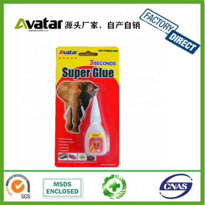 Instant 3 second colla fast dry 502 Super Glue