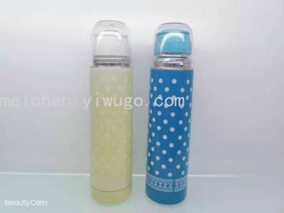 Double-Layer Hanging Bag Bullet Stainless Steel Thermos Cup Z1259-250ML