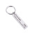 Factory Direct Couple Family Gift Personalized Simple Car Key Ring Accessories Strip Stainless Steel Hang Tag Hanging Ornaments