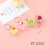 Keychain Female Exquisite Cartoon Fruit Girl Key Ornament Girl Heart Candy Creative Couple Schoolbag Pendant