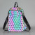 New Rhombus Women's Bag Backpack Trend Fashion Geometry Pattern Laser Bag Backpack Factory Direct Sales Exclusive for Cross-Border