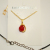 Necklace Natural Crystal Stone Pendant Necklace Jewelry