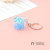 Schoolbag Creative Fruit Tea Cup Pendant Keychain Women's Exquisite Ins Cute Trending Creative Girl Bag Hanging Ornaments