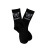 Butterfly Socks for Women Spring Summer Mid-Calf Length Socks Ins Black and White Legs Bunching Socks Street Sports Trendy Stockings Women