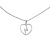 2021 New Punk Cross Chain Non-Fading Necklace Pendant Heart Love Heart Hollow Lightning Personality Necklace