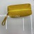 Letter Texture Leather Cosmetic Bag Soft and Feels Good Simple Wash Bag Portable Solid Color Printing Folding Travel Bag