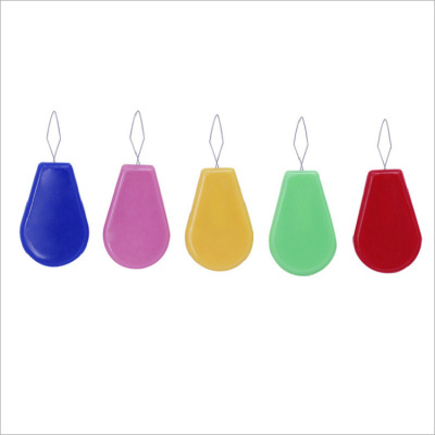 Thickened and Processable Customized Color Cross Stitch Plastic Drop-Shaped Thread Guide Threader Needle-Threader