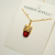 Necklace Natural Crystal Stone Pendant Necklace Jewelry