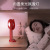 USB Small Handheld Fan Mini Portable Charging Student Dormitory Desktop Night Light Mute Small Electric Fan Wholesale