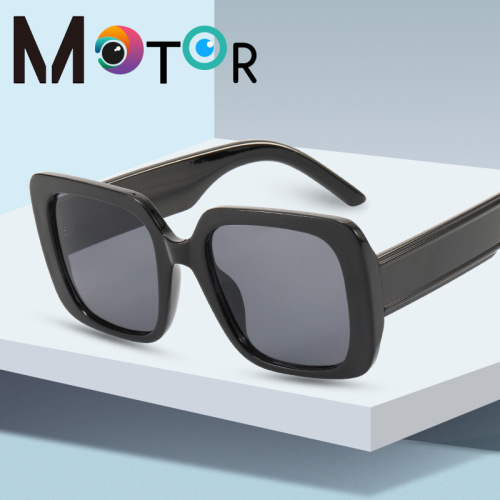 cross-border new aliexpress supply box sunglasses ins men‘s and women‘s fashion large-frame sunglasses driver driving and driving