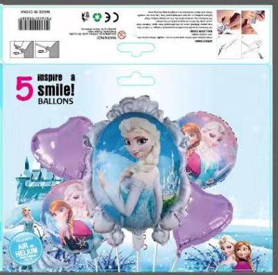 Aluminum Film Balloon Frozen Series Party Supplies Birthday Supplies Party Supplies Girl Birthday Decoration