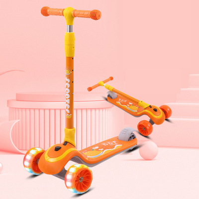 Scooter Children's Toy Car Tricycle Scooter Luge Stall Luminous Leisure Children's Toy Car Balance Car