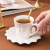 New French Style Ceramic Coffee Set European Internet Celebrity Household Office Mug Coffee Cup Set