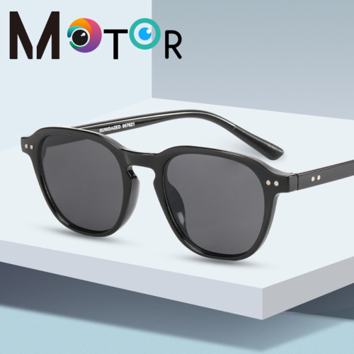 Cross-Border Men‘s Sunglasses Men‘s and Women‘s Fashionable Rice Nail Sunglasses European and American Outdoor Fishing Glasses Wholesale