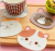 Wanghong Mall Cute Coaster Silicone Cup Mat Heat Proof Mat Non-Slip Mat Coasters Placemat