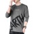 Men's Long-Sleeved T-shirt Autumn Crew Neck Bottoming Shirt Loose Cotton T-shirt Trendy Slim-Fit Long-Sleeved Men's Spring and Autumn Wear Top