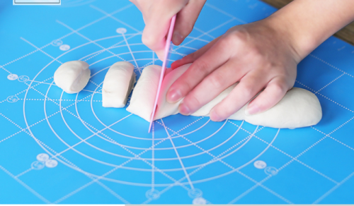 high temperature resistant silicone silica gel pad non-slip non-stick dough kneading dough rolling pad