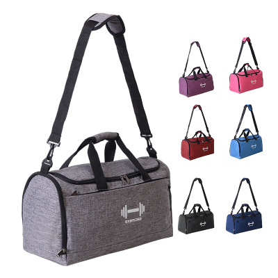 Outdoor Travel Bag Portable Large Luggage Bag Sports Bag Multifunctional Storage Gym Bag Dry Wet Separation Yoga Bag
