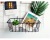 . Factory in Stock Supply Wrought Iron Hanging Basket, Bathroom Kitchen Storage Storage Basket Wire Mesh Accessories Storage Basket