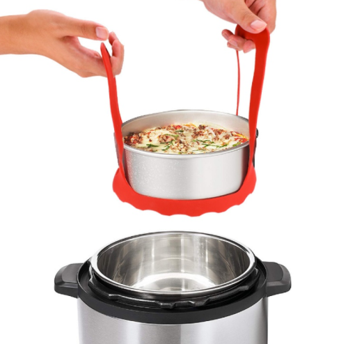 silicone electric pressure cooker pot liner handle silicone electric pressure cooker steamer