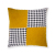 Thousand bird lattice stitched back cushion pillow simple modern light luxury living room sofa back cushion car waist cu