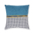 Houndstooth Stitching Cushion Pillow Home Living Room Sofa Backrest Modern Minimalist Square Pillow Siesta Appliance