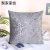 Amazon Netherlands Velvet Pillow Cover Solid Color Bronzing Home Fabric Craft Pillow Sofa Cushion Flannel Pillow Cross-Border