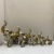 Resin Crafts Modern Southeast Asian Style Set Five Elephant Elephant Ornaments Home Living Room Wine Cabinet Decorations