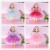 In Stock Wholesale New 30cm Fashion Wedding Dress Doll Princess Simulation Eye Multi-Joint Doll Children's Gift