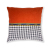 Houndstooth Stitching Cushion Pillow Home Living Room Sofa Backrest Modern Minimalist Square Pillow Siesta Appliance