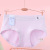 Fashion Girl Underwear Wholesale 2021 Autumn Women's Knitted Underpants Cotton Breathable Comfortable Student Briefs