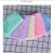 Colorful Square Towel Napkin Small Tower Disposable Hotel Microfiber Wipes Wipes Art Face Towel Towel