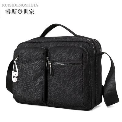 Men's Bag Handbag Vertical Casual Nylon Men's Shoulder Bag Crossbody Bag Men's Briefcase