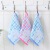 Children's Pure Cotton Face Washing Small Tower Jacquard Baby Square Towel Children Towel Towel Face Cleaning Soft and Thickened Absorbent Lint-Free