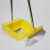 New Stainless Steel Broom Dustpan Set Broom Set Double Silk Head Double Card Buckle With Scraping Tooth Dustpan