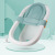 Newborn Baby Bathtub Triangle Net Bath Sponge Baby Bath Bath Shower Rack Net Pocket Non-Slip Shoulder Pad Lying T-Shaped