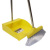 New Stainless Steel Broom Dustpan Set Broom Set Double Silk Head Double Card Buckle With Scraping Tooth Dustpan