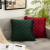 Cross-Border Amazon Velvet Rhombus Campus Zaihuile Pillow Office Cushion European Sofa Cushion Waist Pillow