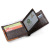 2021 New Men's Personality Stitching Wallet Wallet Creative Leather Wallet Coin Purse