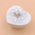 Crystal Pearl Decorative White Ceramic Jewelry Box Gift Box Wedding Candy Box Wedding Candies Box Cosmetic Box