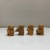 Resin Crafts Imitation Wood Color Set Four Musical Instruments Owl Creative Home Decoration Technology Gift Decoration Spot