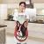 Linen Creative European and American Cute Cartoon Cat Apron Kitchen Clothes Home Overclothes Summer