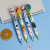 Multi-Color Ballpoint Pen in One Color Cartoon Press Ten Color Pen Multifunctional Pen Gel Pen Cute Stationery for Students