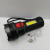 New USB Charging Separate Color Box Packaging Cob Power Display Flashlight